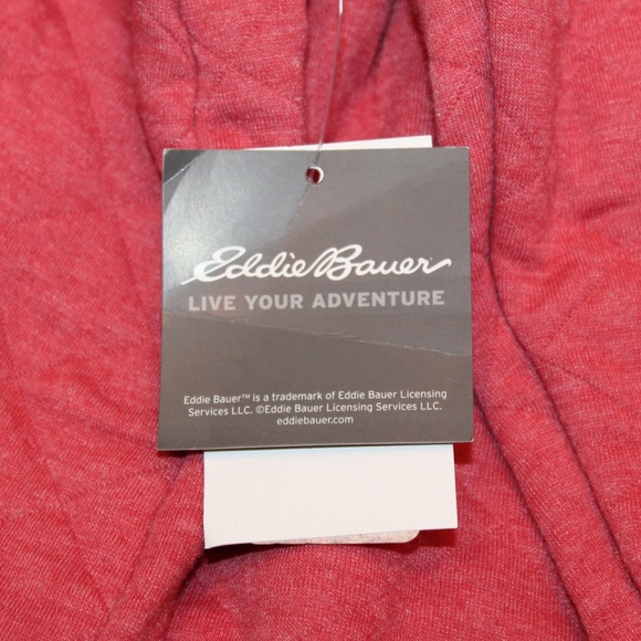 Eddie Bauer red/pink pullover (NWT) (size women’s L) - Picture 8 of 10